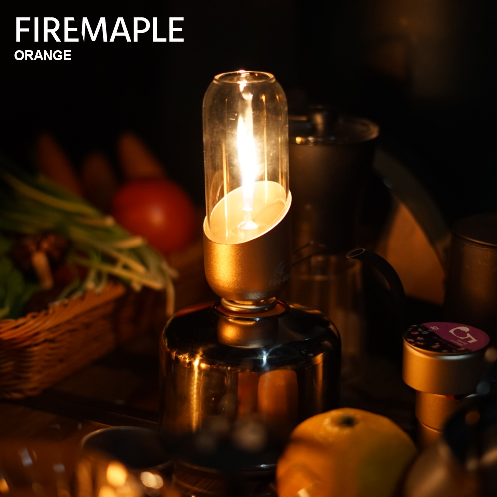 Camping Cooking Gazebo - Fire Maple Orange Gas Lantern Outdoor