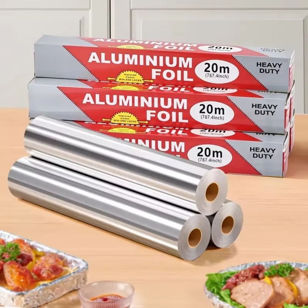 Disposable Tin Foil Paper Kitc - Aluminum Foil Heavy Duty ulasan dan harga
