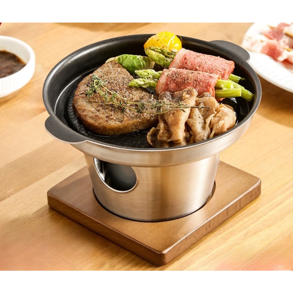 Mini BBQ Korean Desktop BBQ No - Japanese Camping Cooking ulasan dan harga