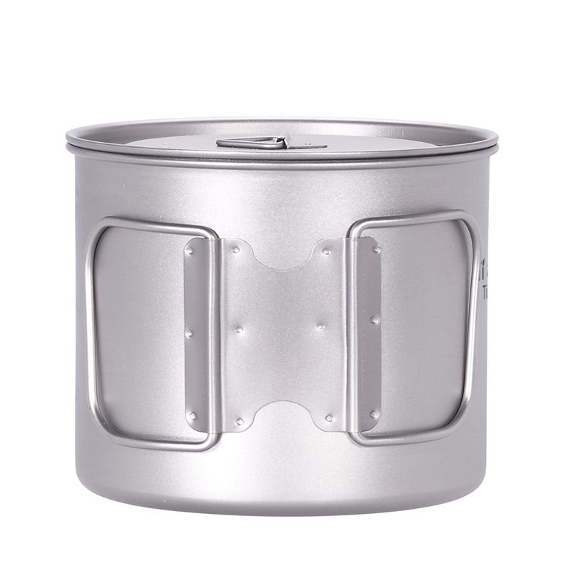 Tiartisan Titanium 1.1L Campin - Camping Cooking Pot With Lid ulasan dan harga