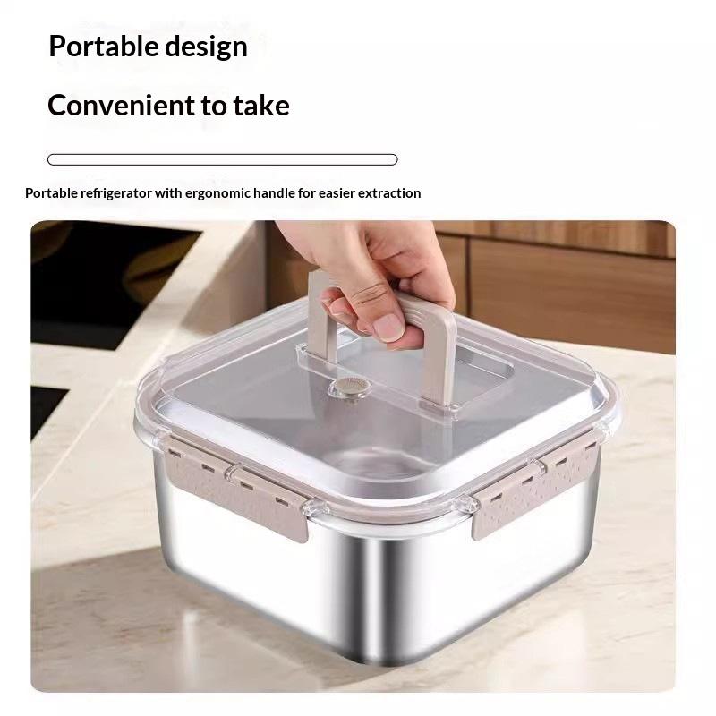 Portable Large Capacity Stainl - Camping Cooking Food ulasan dan harga